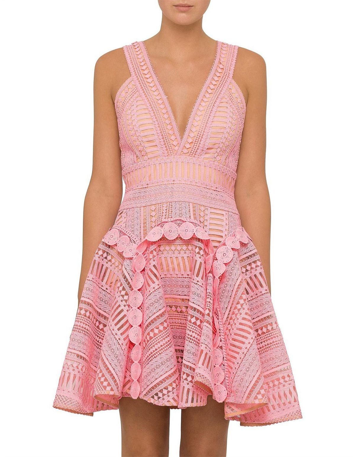 Thurley Hayley's Comet Dress Pink Size 12 - Image 2