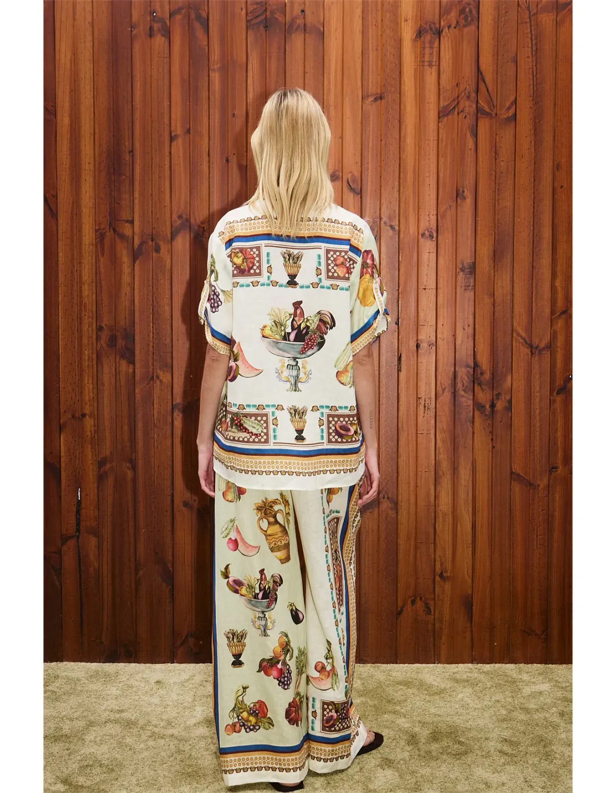 Alemais Mercado Shirt Multi Print Size - Image 3