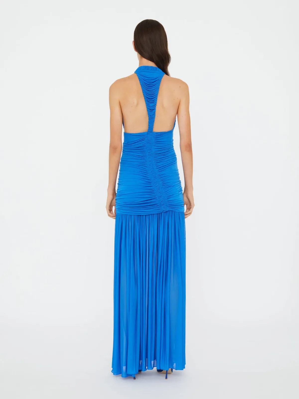 Christopher Esber Orion Gown in Lapis Blue Size 10 - Image 2