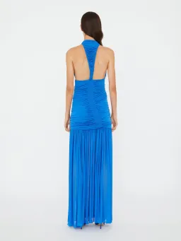 Christopher Esber Orion Gown in Lapis Blue Size 10 for rent on The Volte - image 2