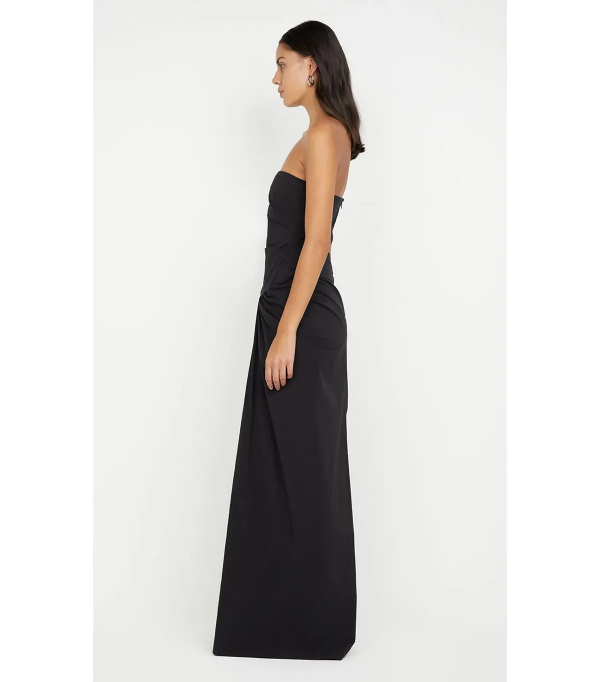 Bec & Bridge Domenic Strapless Dress Black Size AU 6 - Image 3