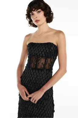 Manning Cartell Supreme Extreme Strapless Gown Black Size 14 for rent on The Volte - image 4