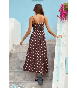 Mister Zimi Gigi Maxi Dress in Cookies and Cream Print Size AU 10 for rent on The Volte - image 3