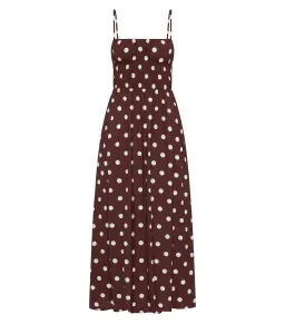 Mister Zimi Gigi Maxi Dress in Cookies and Cream Print Size AU 10 for rent on The Volte - image 4