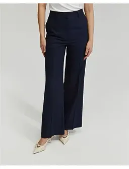 Oxford Lydia Wool Stretch Suit Trousers Navy for rent on The Volte - image 4