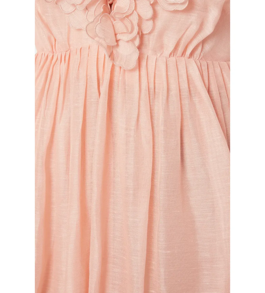 Zimmermann The Lovestruck Garland Midi Dress Pink Size 2 AU 12 for rent on The Volte - main image