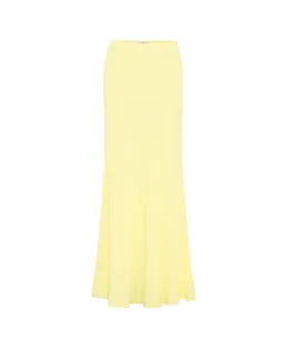 I am Delilah Scarlett Corset & Maxi Skirt Set in Butter Yellow Size S (AU 8) for rent on The Volte - image 6