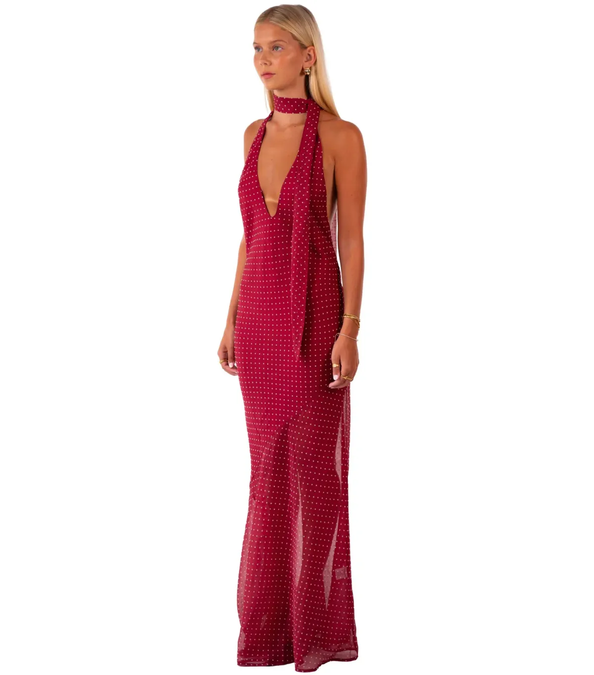 I Am Delilah Jasmine Maxi Dress Red Size AU 6 - Image 2
