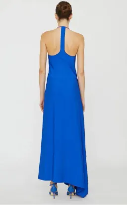 Christopher Esber Floating Split Dress Yves Blue Size 8 for rent on The Volte - image 3