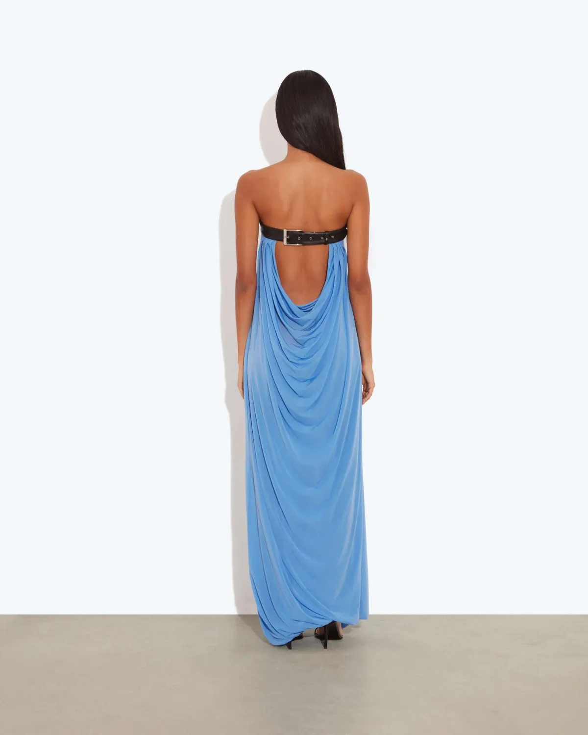 Rat and Boa Antonie Dress Maxi Blue Size AU 4 - Image 2