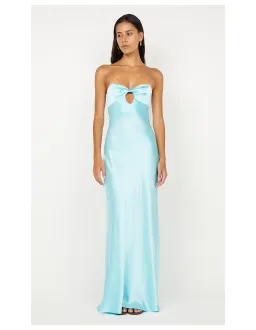 Bec and Bridge Cinder Twist Maxi Dress Turquoise Size 10 for rent on The Volte - image 1