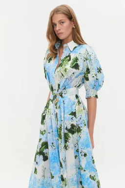 Aje Manifest Midi Dress Floral Size 6 for rent on The Volte - image 3