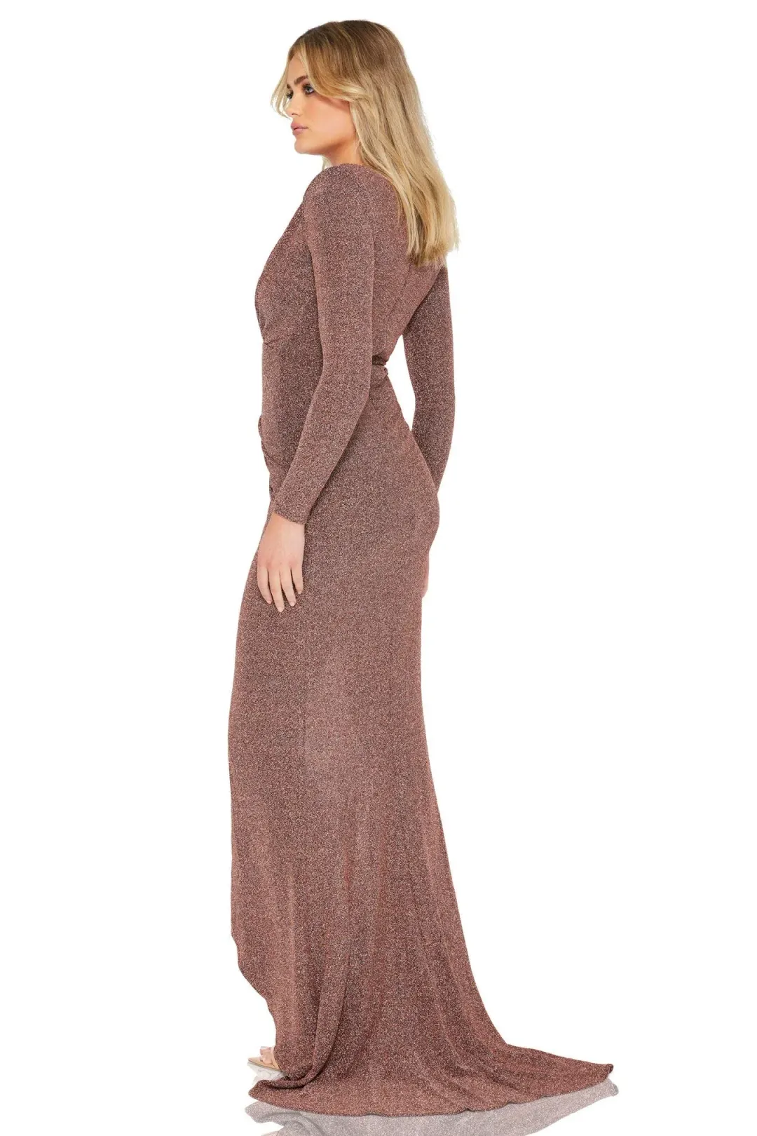 Love Nookie Intuition Gown in Brown Size 14 for rent on The Volte - main image