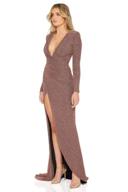 Love Nookie Intuition Gown in Brown Size 14 for rent on The Volte - image 2