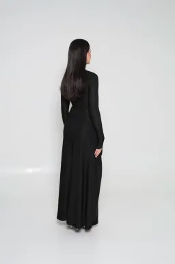 Alaía Muse Aleena Maxi Dress in Black Size S / AU 8 for rent on The Volte - image 4