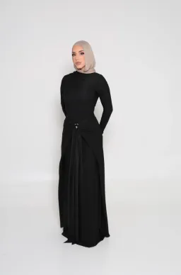 Alaía Muse Aleena Maxi Dress in Black Size S / AU 8 for rent on The Volte - image 5