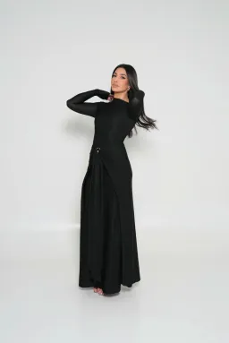 Alaía Muse Aleena Maxi Dress in Black Size S / AU 8 for rent on The Volte - image 3