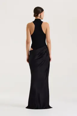 Henne Soraia Maxi Dress Black Size 8 for rent on The Volte - image 5