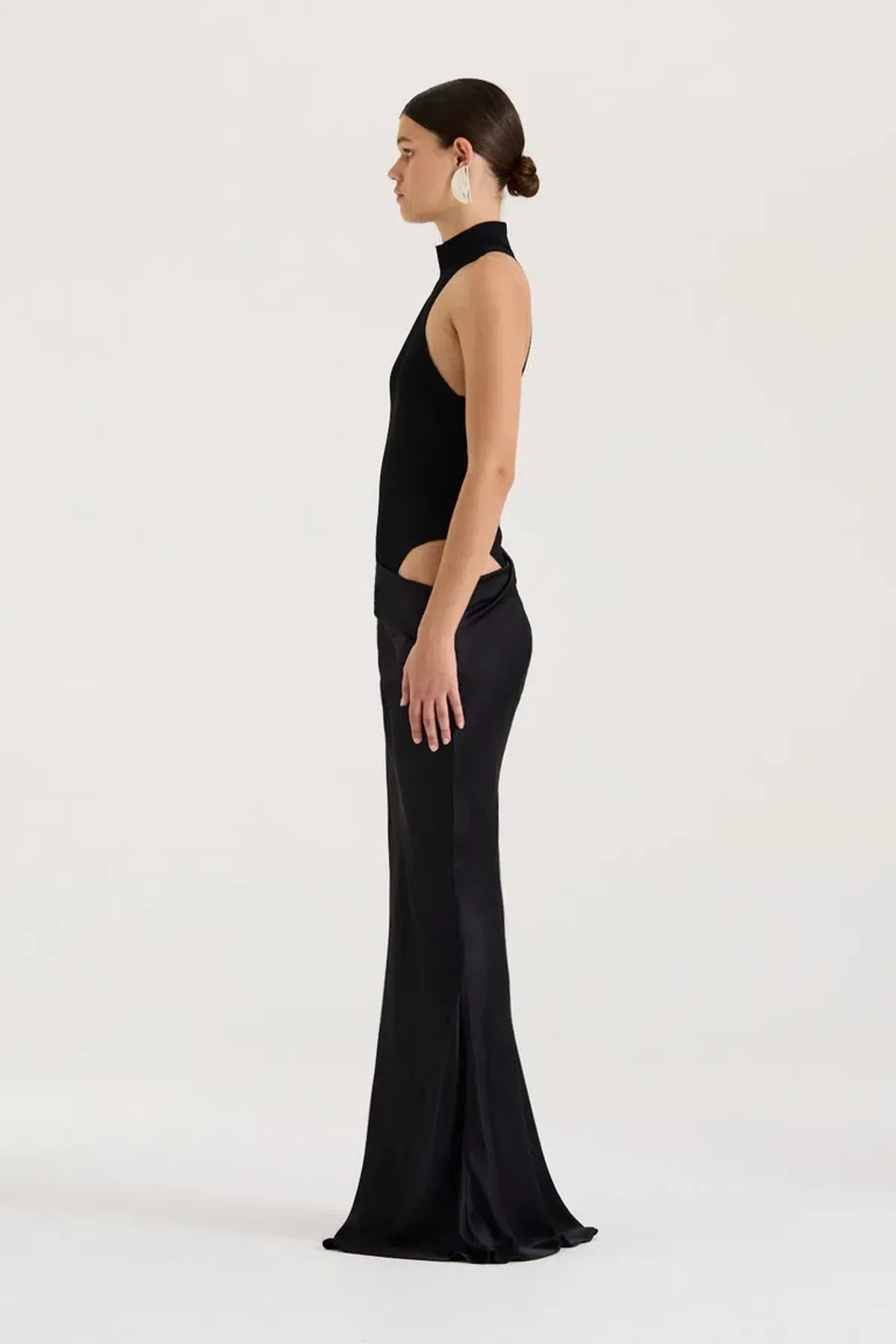 Henne Soraia Maxi Dress Black Size 8 - Image 4