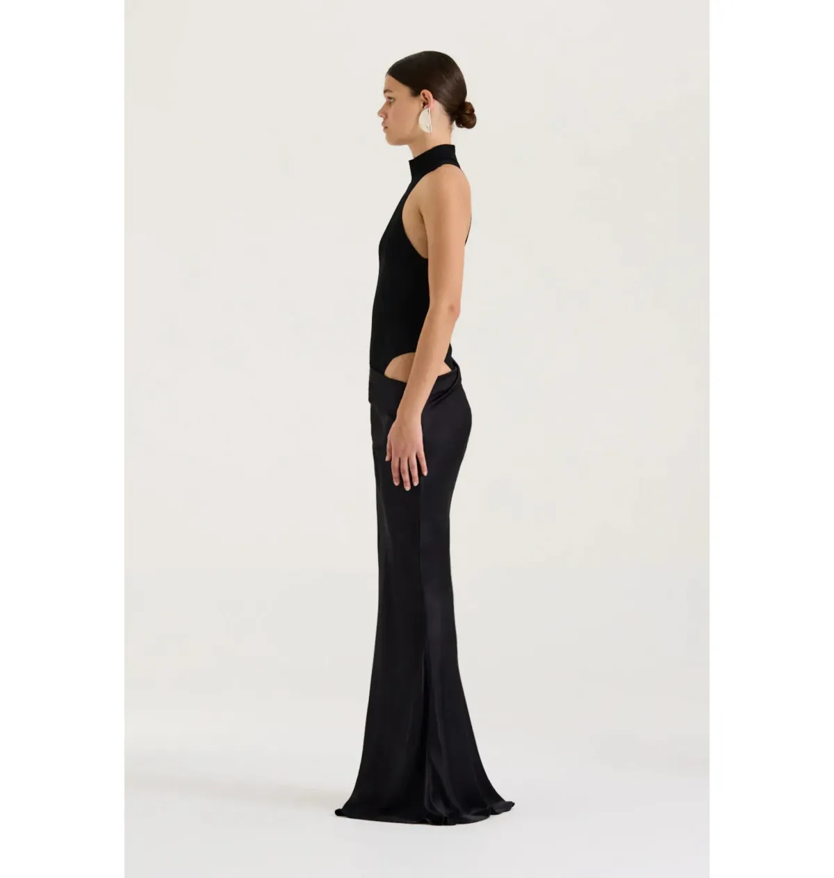 Henne Soraia Maxi Dress Black Size 10 - Image 3