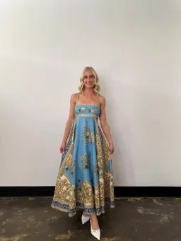 Alemais X La Sirena Exclusive Cassie Sundress Maxi Dress Print Size 10 for rent on The Volte - image 2