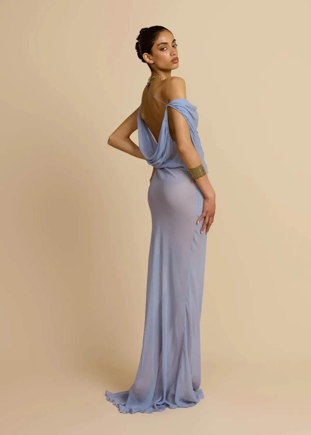 Arcina Ori Jordana Maxi Dress in Blue Size S / AU 8 - Image 2