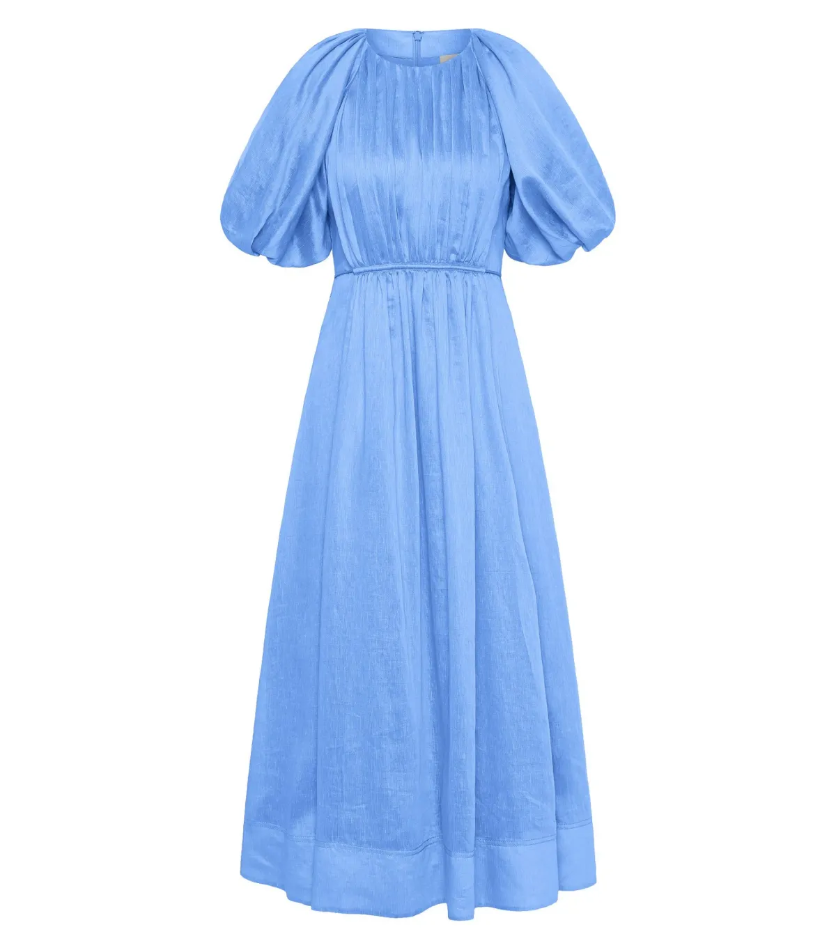 Aje Alma Midi Dress in Mist Blue Size AU 12 - Image 7
