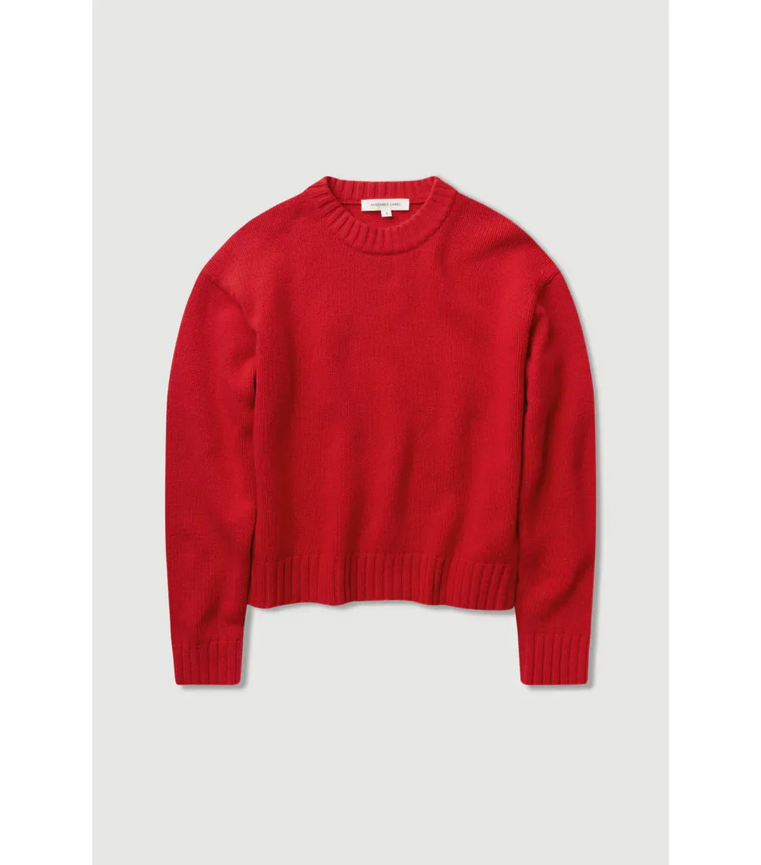 Assembly Label Beau Merino Knit Goji Size M / AU 10 for rent on The Volte - main image