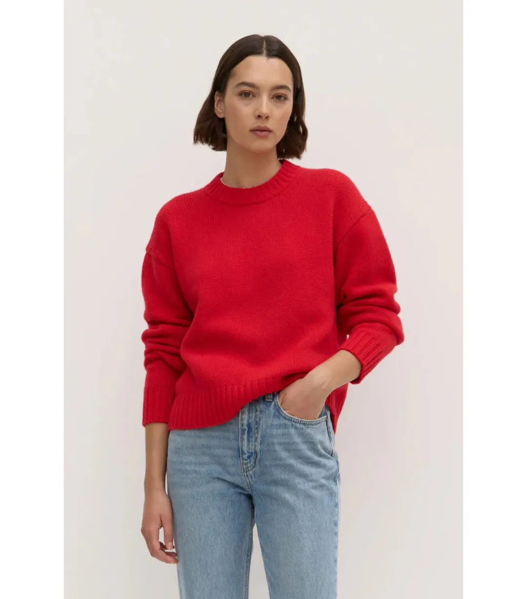 Assembly Label Beau Merino Knit Goji Size M / AU 10 for rent on The Volte - main image