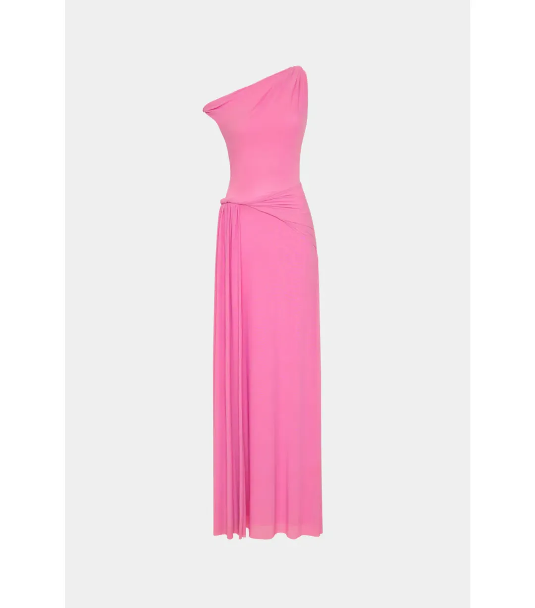MISHA Sisal Mesh Maxi Dress Orchid Pink Size 10/M for rent on The Volte - main image