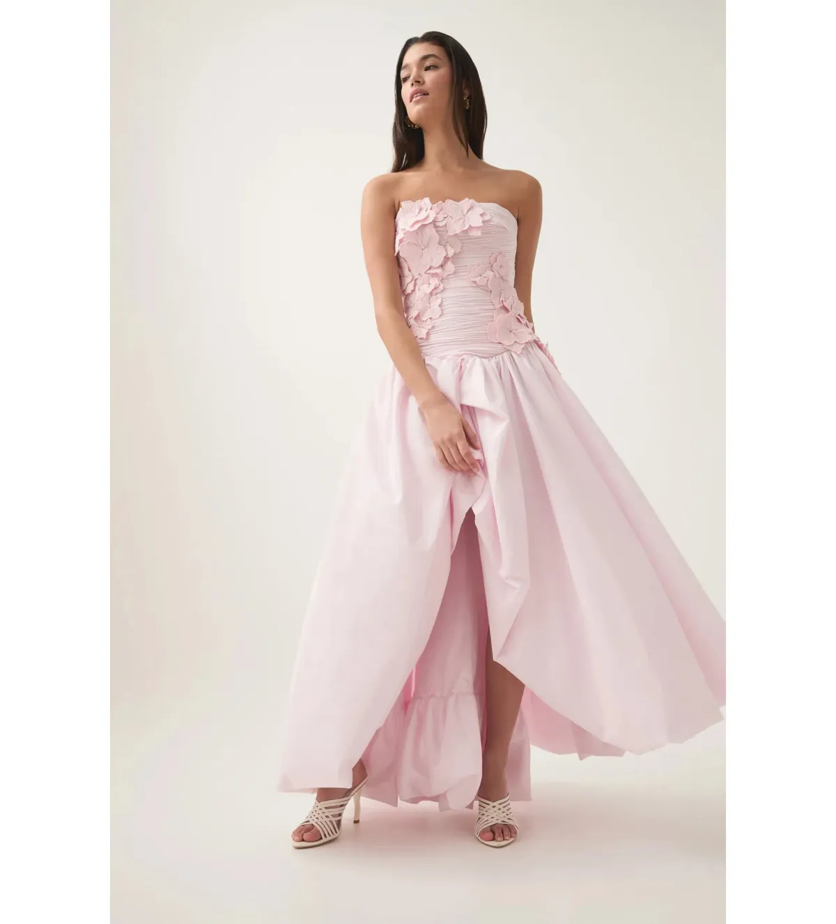 Aje Splendour Flower Gown Pastel Pink Size AU 10 - Image 2