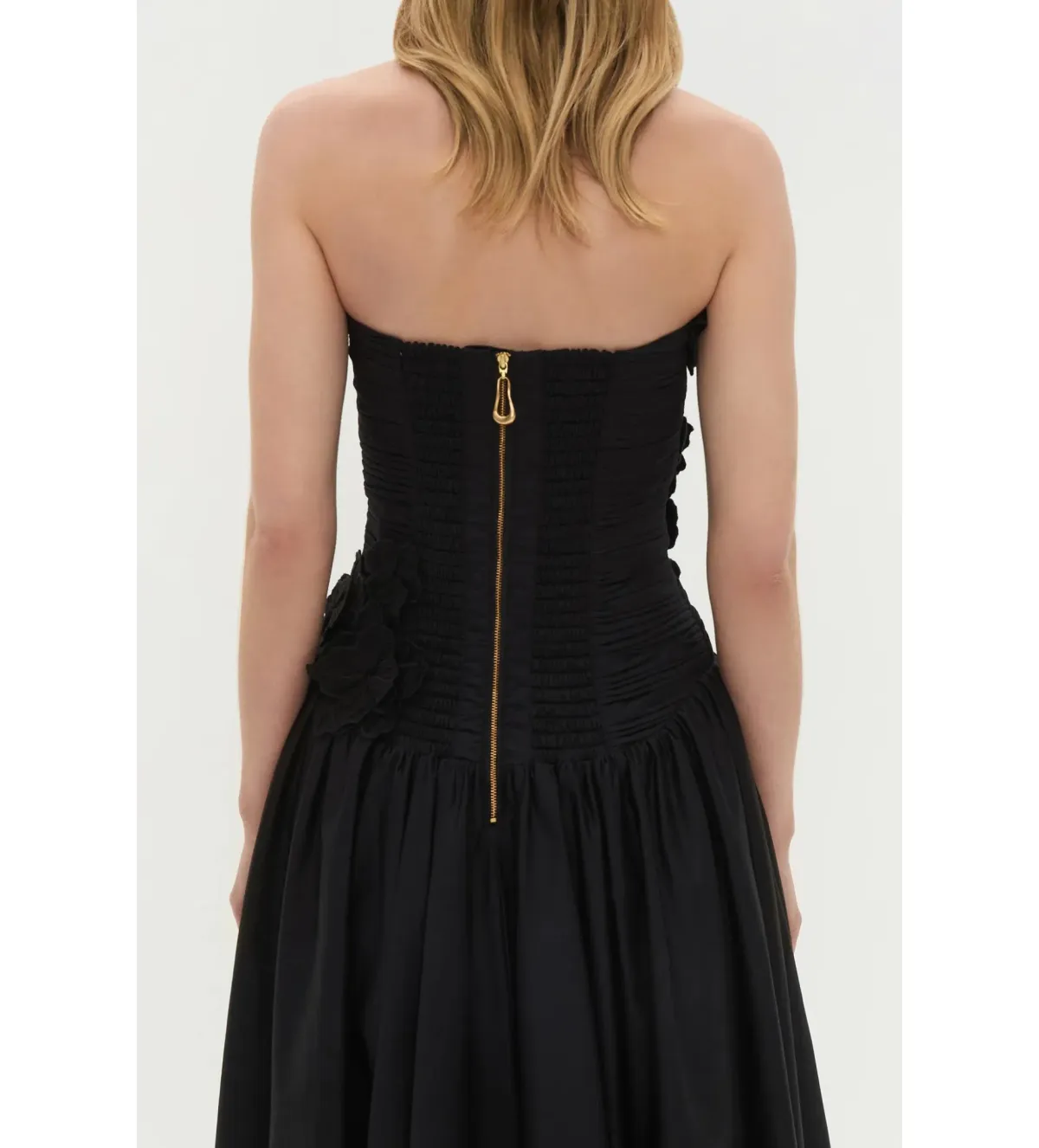 Aje Splendour Flower Gown Black Size AU 8 - Image 6