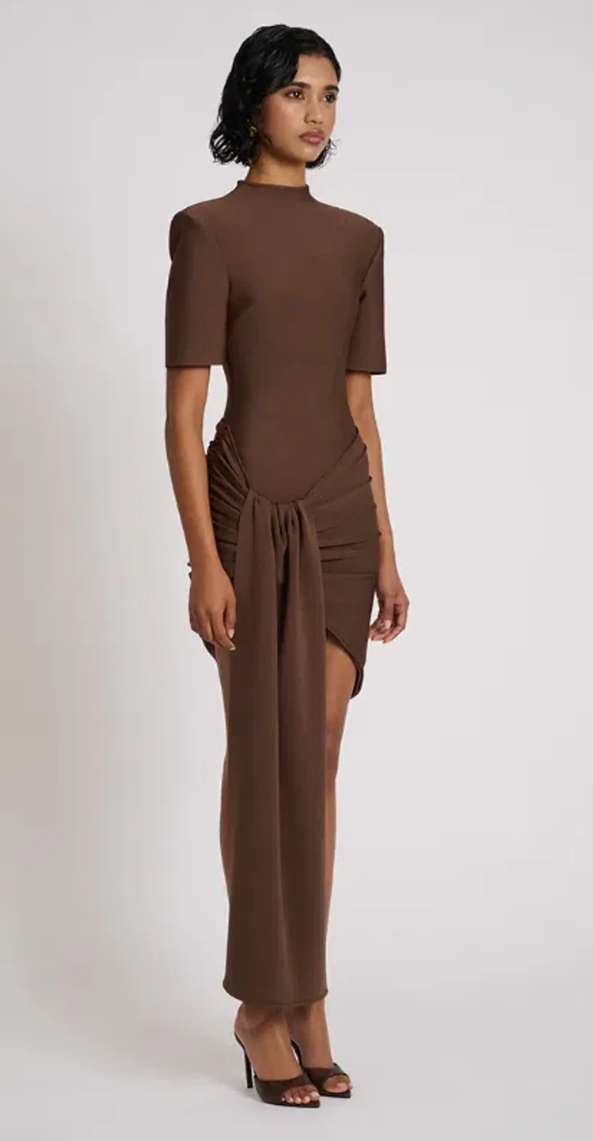 Eliya The Label Eloise Dress Brown XL/AU14 - Image 2