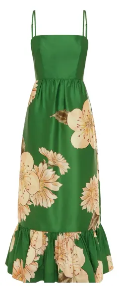 Alemais Sage Midi Dress Green Size 12 for rent on The Volte - image 4