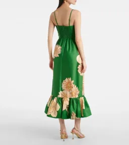 Alemais Sage Midi Dress Green Size 12 for rent on The Volte - image 2