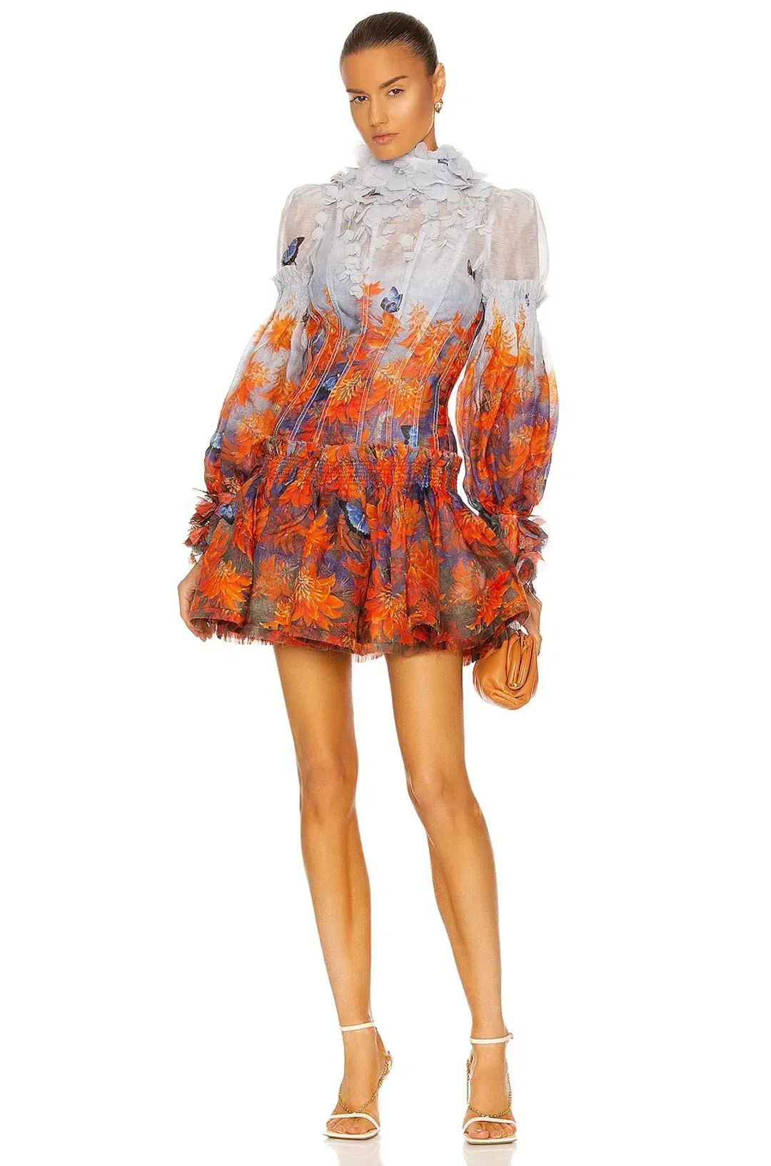 Zimmermann Botanica Wildflower Mini Dress Multi Size 2 /AU 12 for rent on The Volte - main image