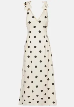 Zimmermann Crush V Neck Midi Dress Print Size 2/Au 12 for rent on The Volte - image 3