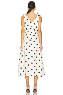 Zimmermann Crush V Neck Midi Dress Print Size AU 14 for rent on The Volte - image 2
