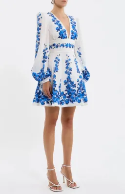 Rebecca Vallance Orchid Blues Mini Dress Size AU 12 for rent on The Volte - image 1