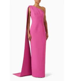 Rachel Gilbert Clara Gown Hot Pink Size 3 AU 12 for rent on The Volte - image 3