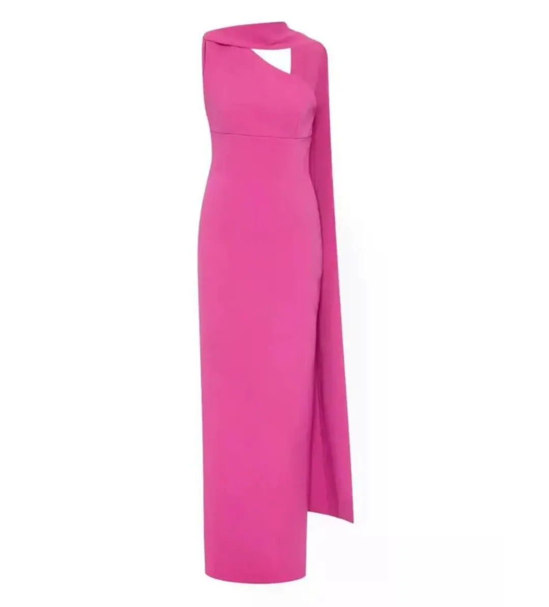 Rachel Gilbert Clara Gown Hot Pink Size 3 AU 12 for rent on The Volte - main image