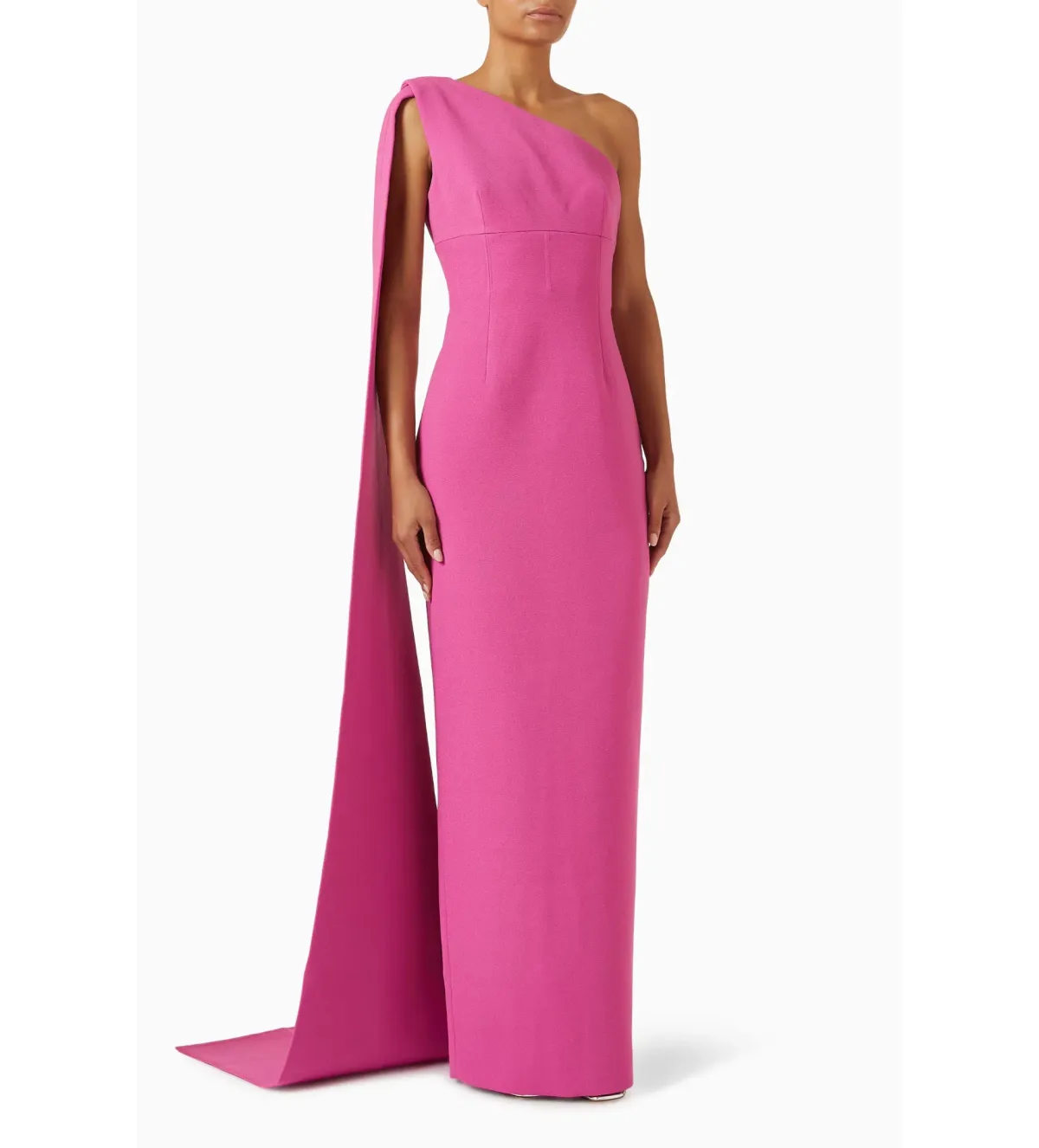 Rachel Gilbert Clara Gown Hot Pink Size 0 AU 6 - Image 3