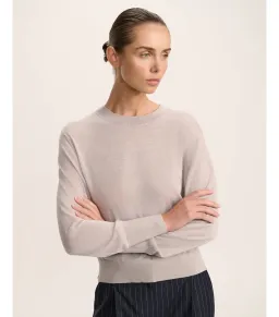 Saba Franka Crew Knit in Mink Size S / AU 10 for rent on The Volte - image 3