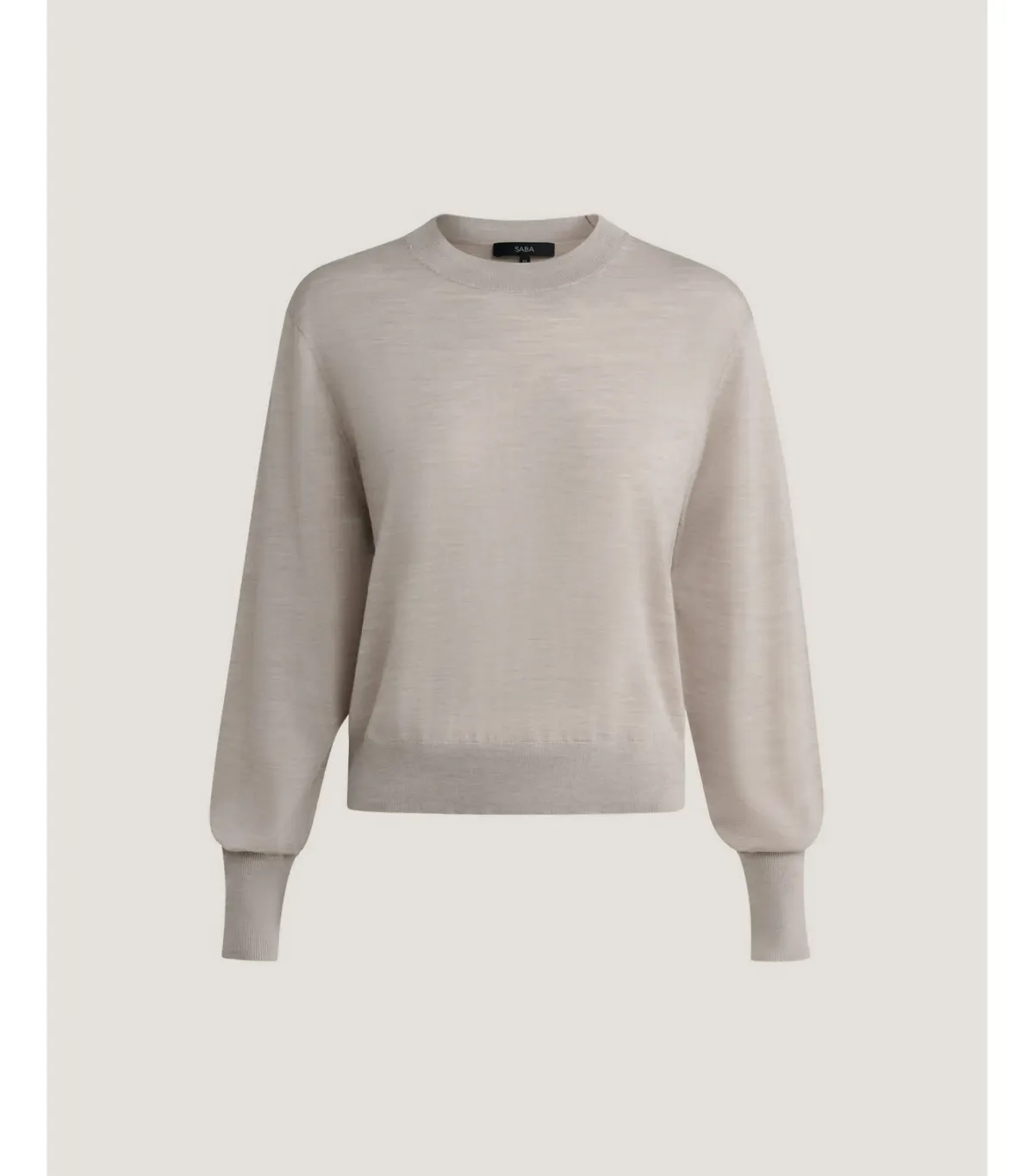 Saba Franka Crew Knit in Mink Size S / AU 10 - Image 4