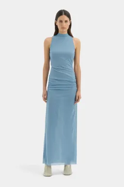 Sir the Label Ruby Open Back Gown Blue Size 1 / AU 8 for rent on The Volte - image 1