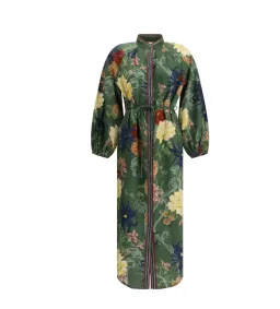 Alemais Avery Shirt Midi Dress Multi Print Size 14 for rent on The Volte - image 7