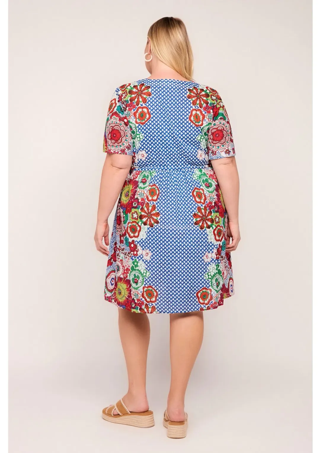 Adrift Iris Short Dress in Saleya Size L / AU 14 for rent on The Volte - main image