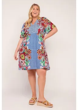 Adrift Iris Short Dress in Saleya Size L / AU 14 for rent on The Volte - image 1