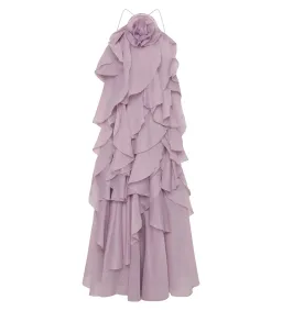 Aje Pandorea Layered Maxi Dress Lilac Size 16/XXL for rent on The Volte - image 6