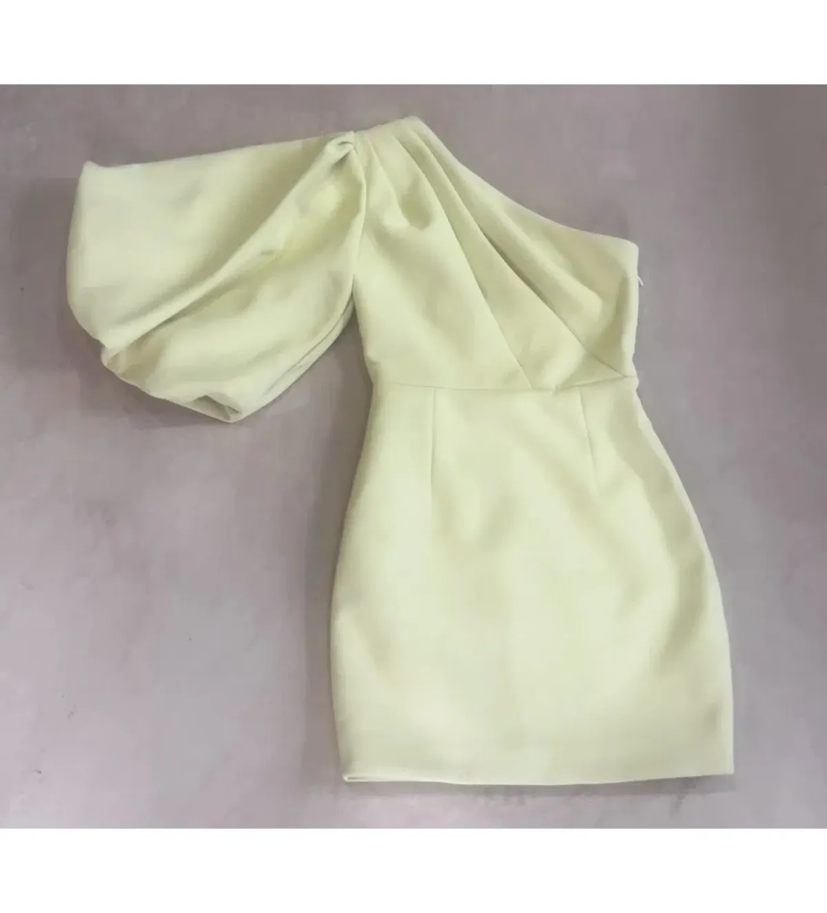 Mossman One Desire Mini Dress Lemon Size S AU 8 - Image 1